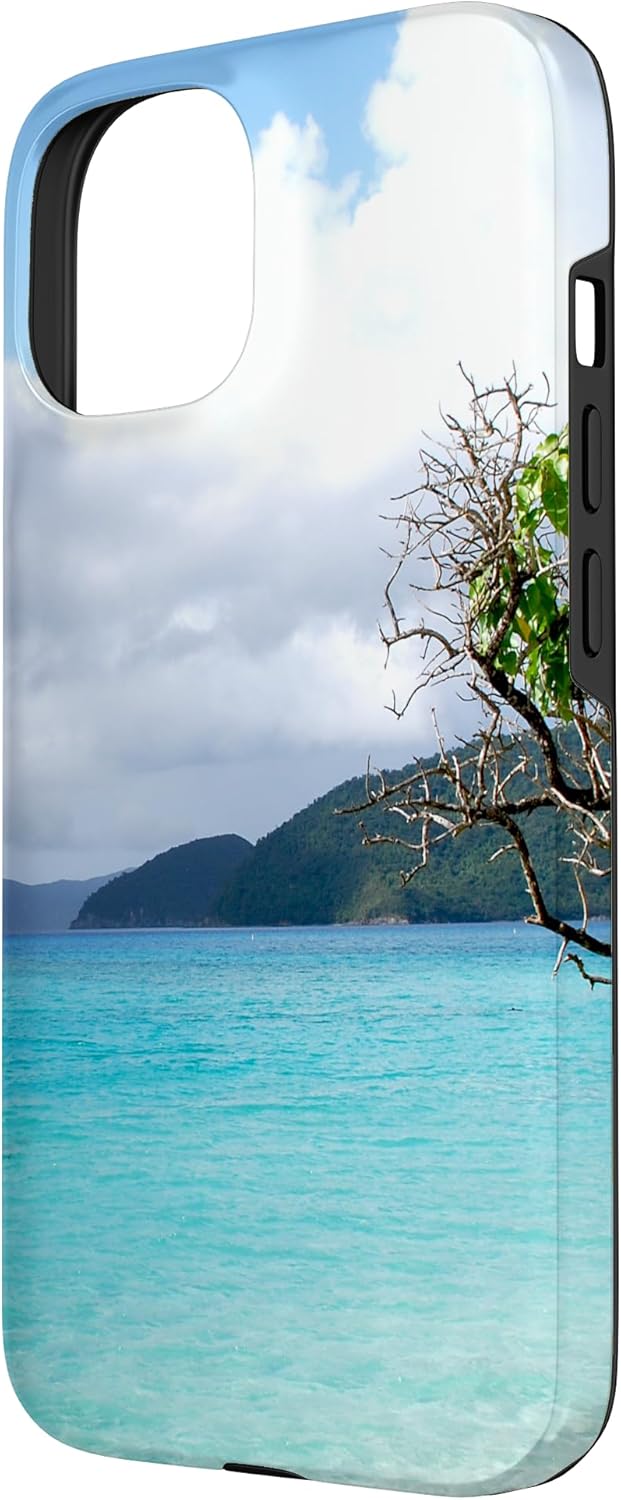 Cinnamon Bay Beach, St. John, U.S. Virgin Islands Case for iPhone 15