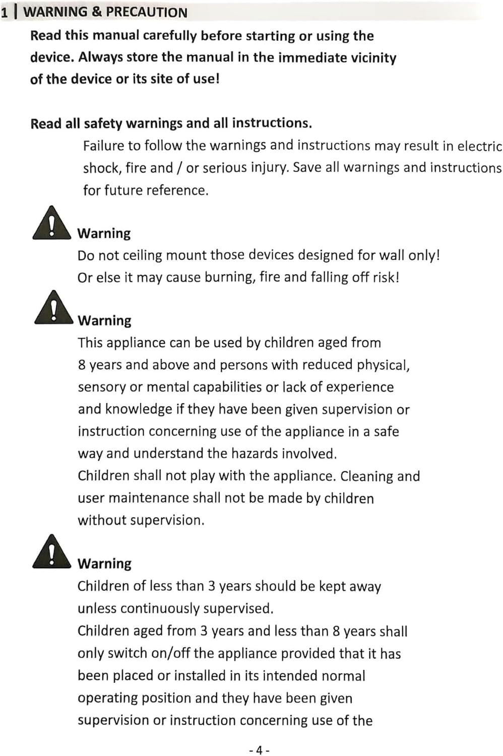 Radiant Panel Mirror, with LED Light, 580W