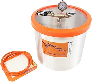 5 Gallon Best Valve Vacs Aluminum Vacuum Chamber With Free Shipping