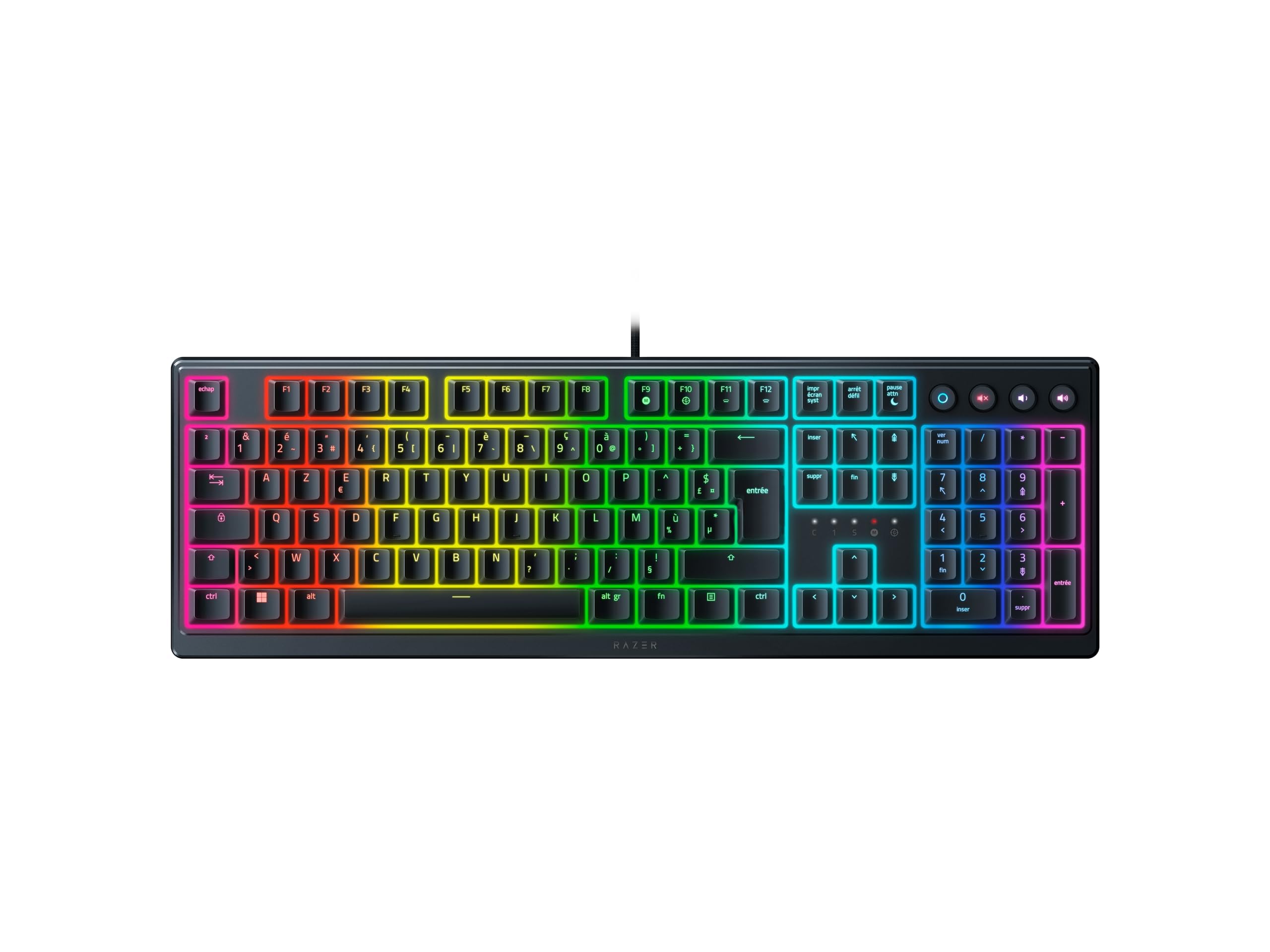 Amazon.co.jp: Razer Ornata V3 ロープロファイルゲーミングキーボード