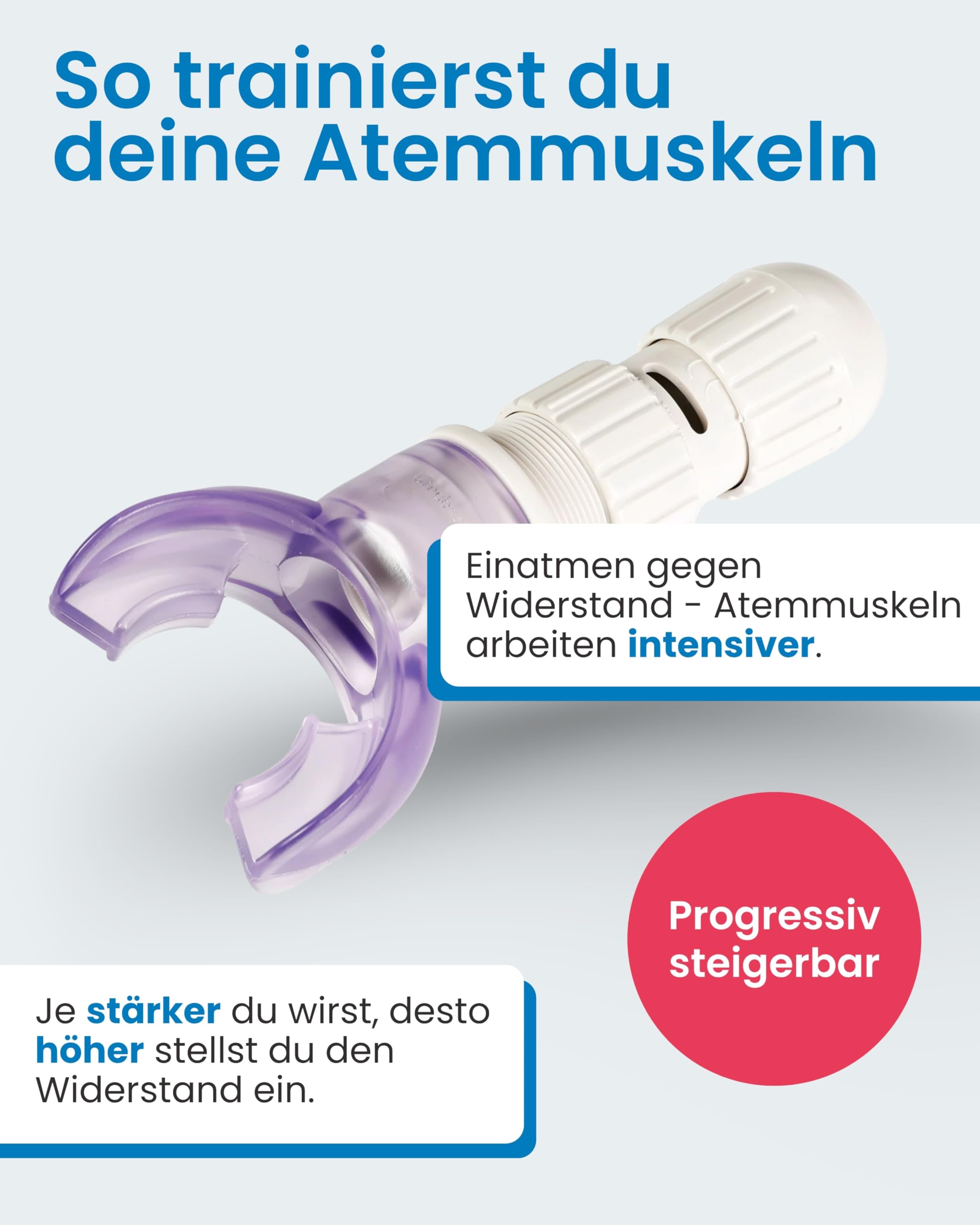 Sport-Tec Ultrabreathe Atemtrainer Atemtraining Lungentrainer Lungentraining