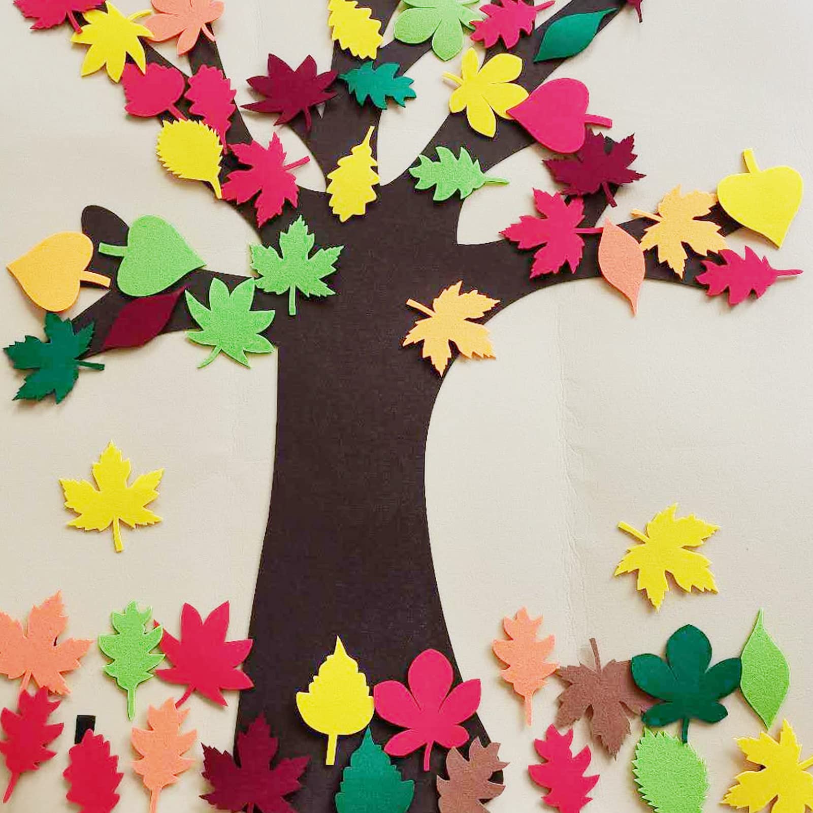 Amazon.co.jp: PXRJE 秋の木 幸運の木 クラフトキット フェルト製 秋の