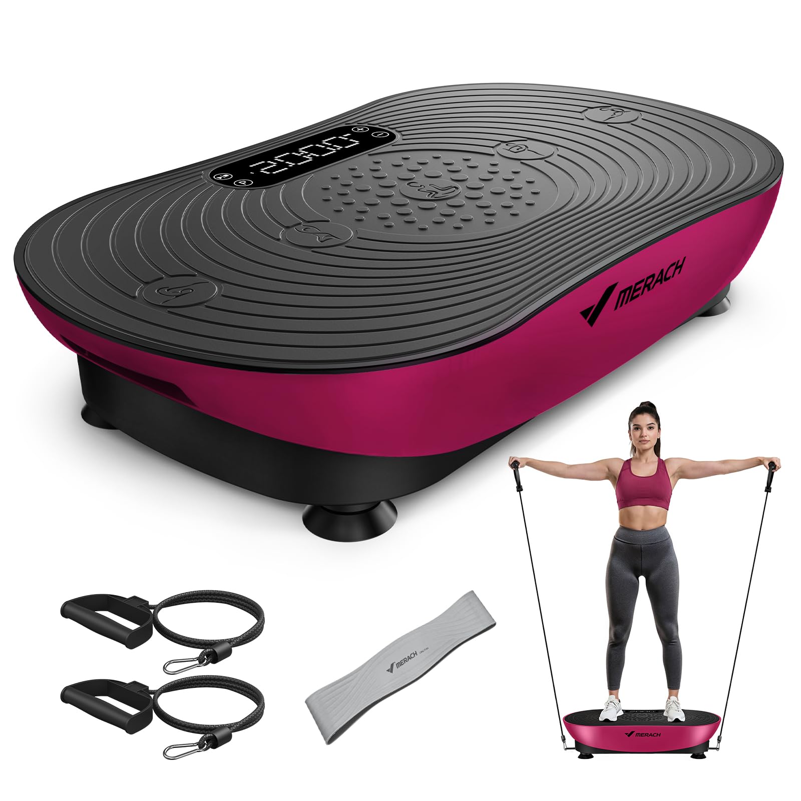 MERACH Vibration Plate Exercise Machine - cardio training | Mubboo
