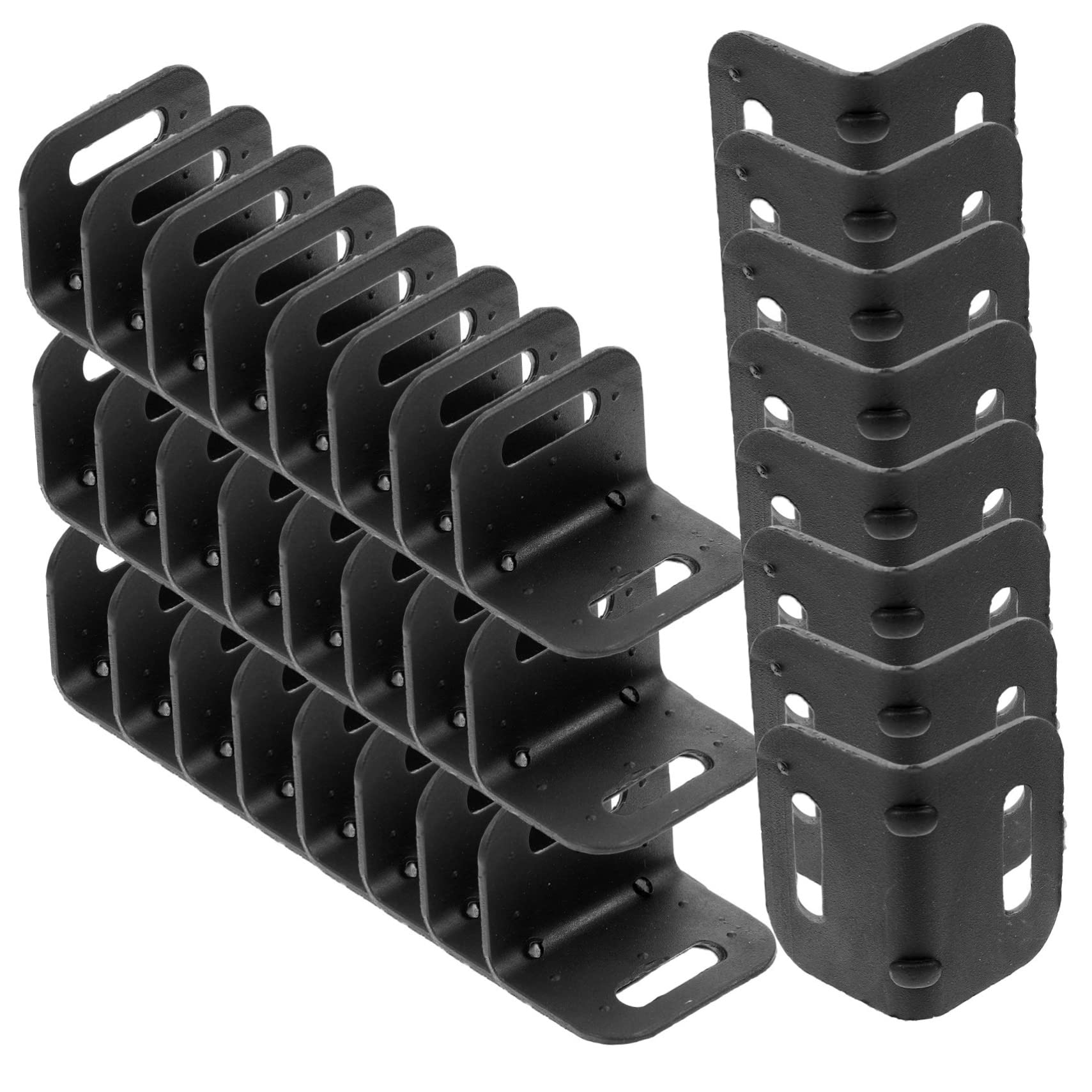 Housoutil 100pcs Corner Guard Cardboard Protectors 20mm Shipping Edge Protectors Plastic Corner Protectors for Furniture Moving Boxes