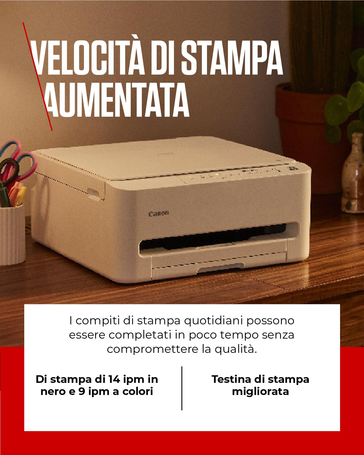 Canon PIXMA TS4151I Stampante Multifunzione Wi-Fi Wireless Stampa Smartphone PIXMA Print Plan