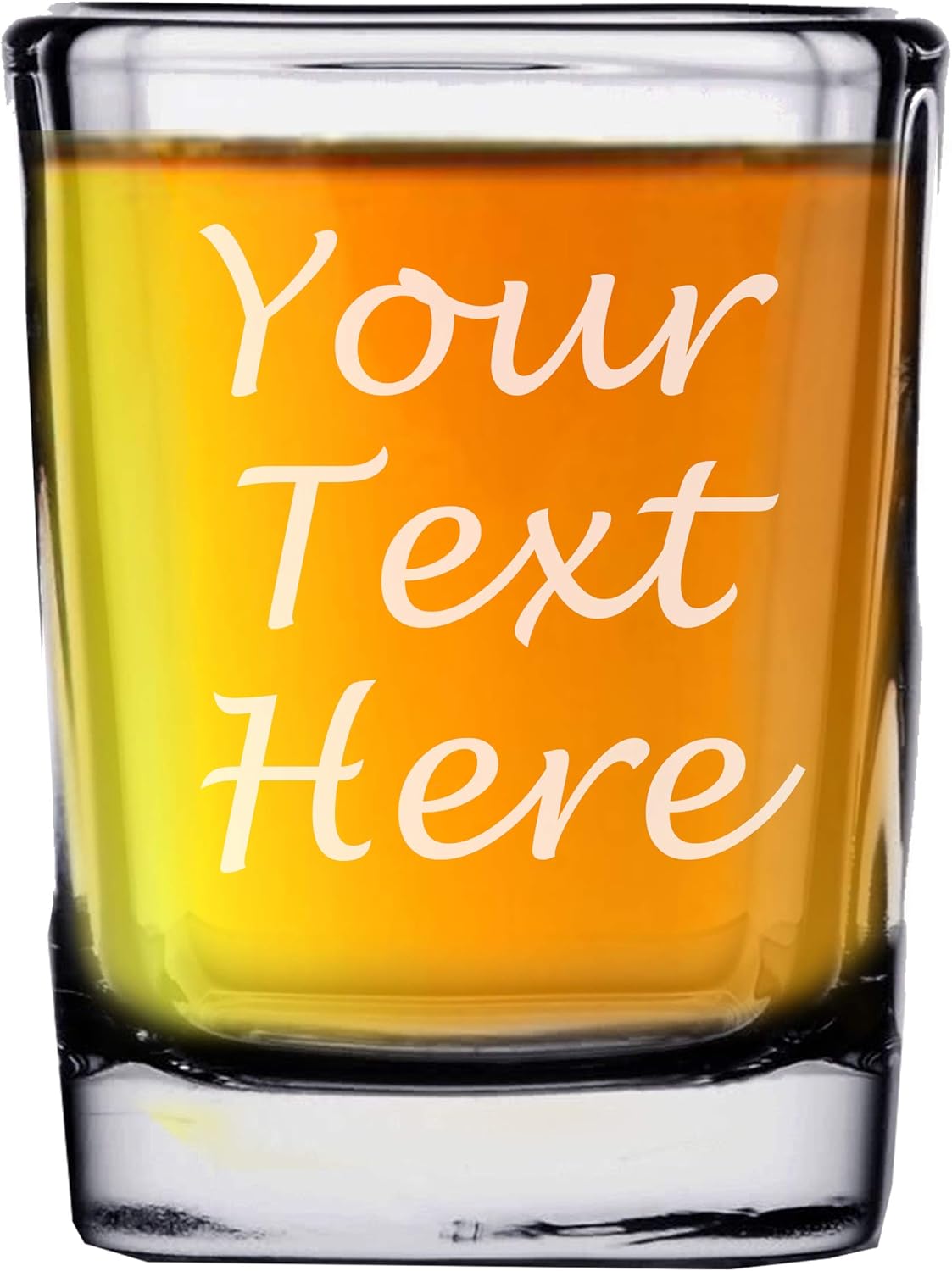 My Personal Memories, Custom Personalized 2 oz Square Shot