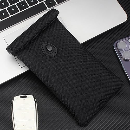 Miniatura 4 de awakentti Bolsa de blindaje de señal antilocalización para teléfono celular, bolsa de llave de bloqueo de señal, protección antirrobo para