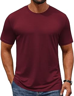 COOFANDY Men's T-Shirts Short Sleeve Crew Neck T Shirts Casual Classic Basic Tee Shirts