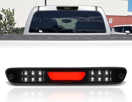 AJP Distributors Lente ahumada negra LED Bar 3RD tercera luz de freno de carga trasera compatible con Colorado Canyon 2004 2005 2006 2007 2008 2009