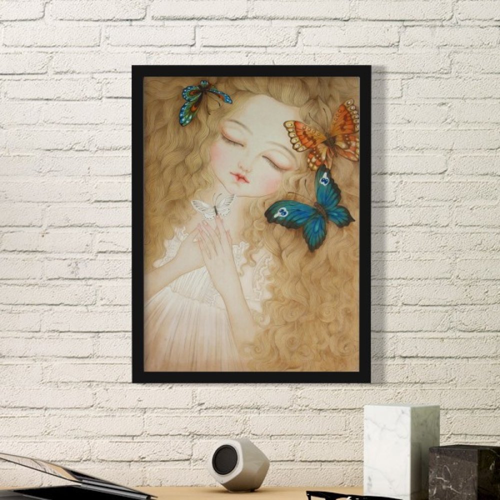 Stickers muraux robe papillon et peinture chinoise pour decoration interieure
