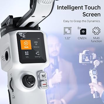 ZHIYUN Crane M3S [Official], 3 Axis Lightweight Camera Gimbal Stabilizer