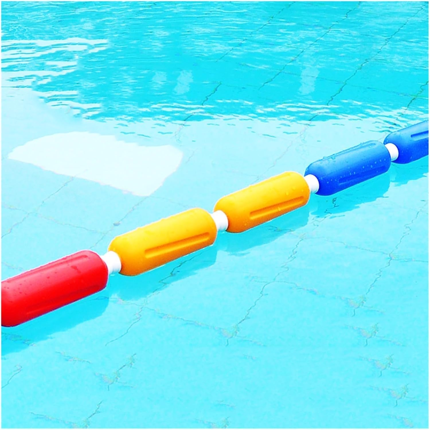 Barrière Flottante de sécurité pour Piscine, pour séparer Les Zones dangereuses intérieures et extérieures, sans Accessoires