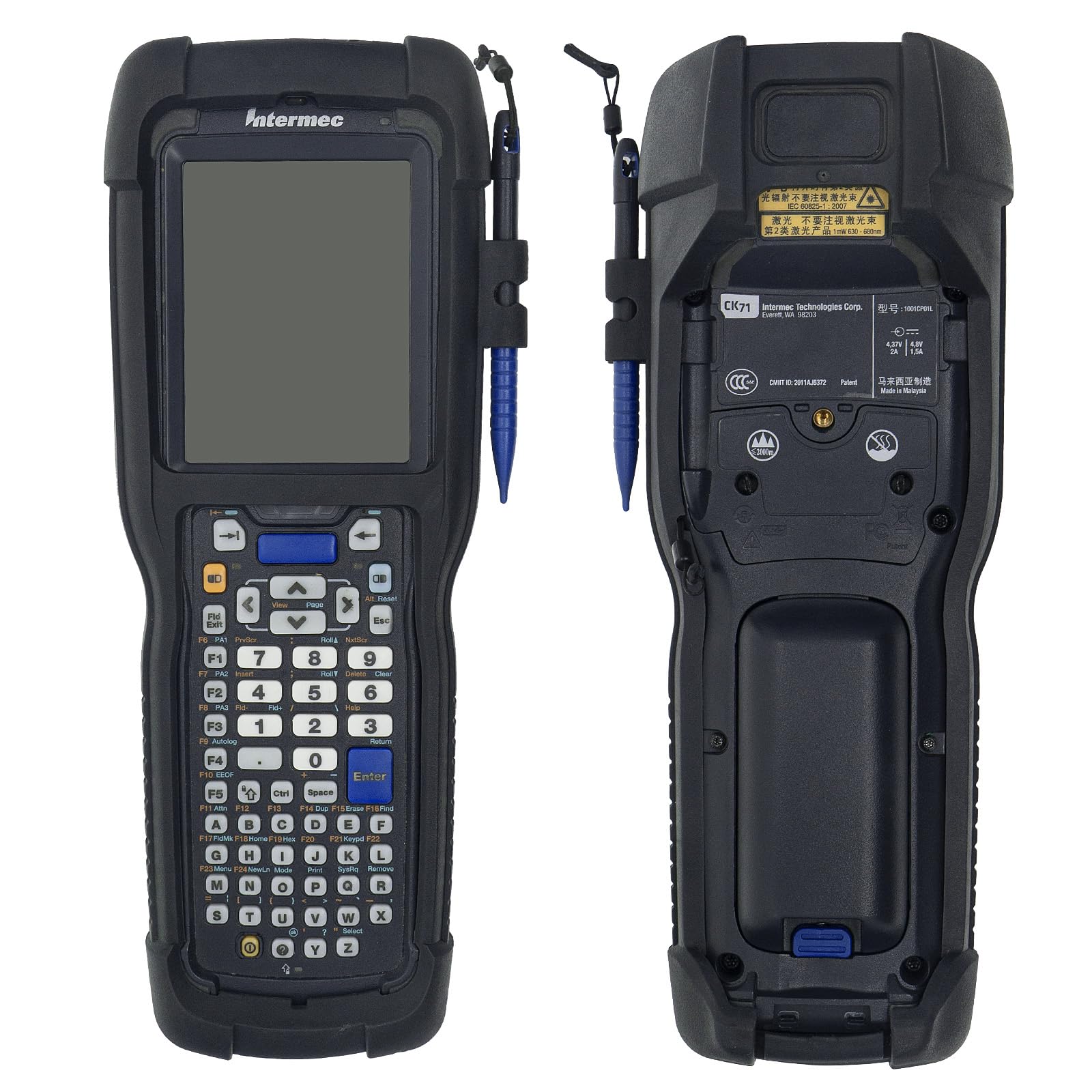 Protective Case for Intermec CK71 CK75 Barcode Scanner, Durable Drop-Resistant Anti-Scratch with Stylus Holder