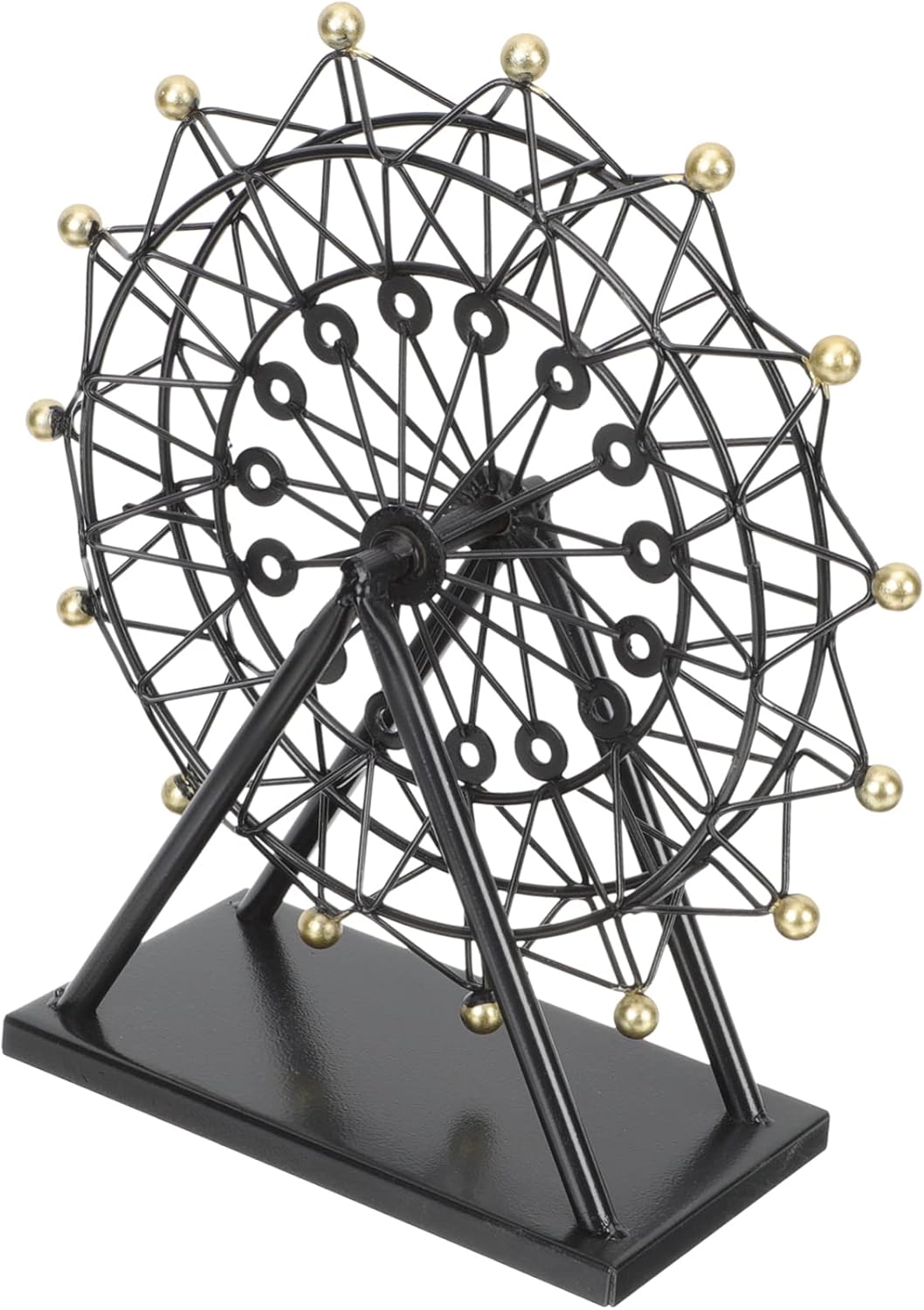 TOYANDONA Iron Ferris Wheel Home Decorations Kids Mini Toys The Office Tabletop Art Sculpture Model Desktop Ferris Wheel Decor s Model Tabletop Shelf Table