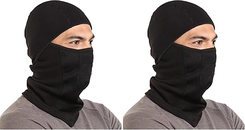 Miniatura 8 de Tough Headwear Máscara de esquí para mujeres y hombres – Pasamontañas – Cubierta térmica de invierno Shiesty – Equipo de clima frío para esquí