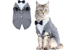Bonaweite Cat Tuxedo Suit: Suave Sophistication for Feline Gentlemen