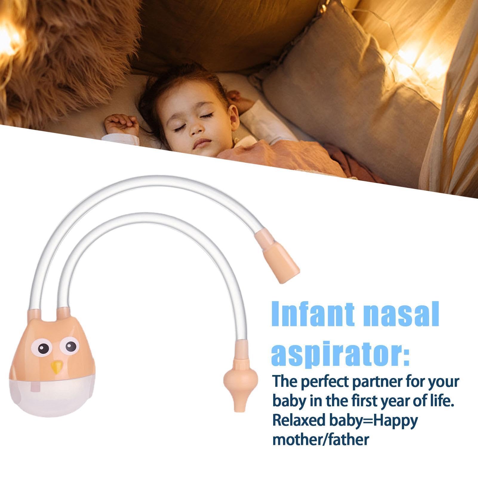Aspiration Nasale pour Nourrissons et Tout-Petits - Mouche-Bébé Manuel Soulagement Congestion