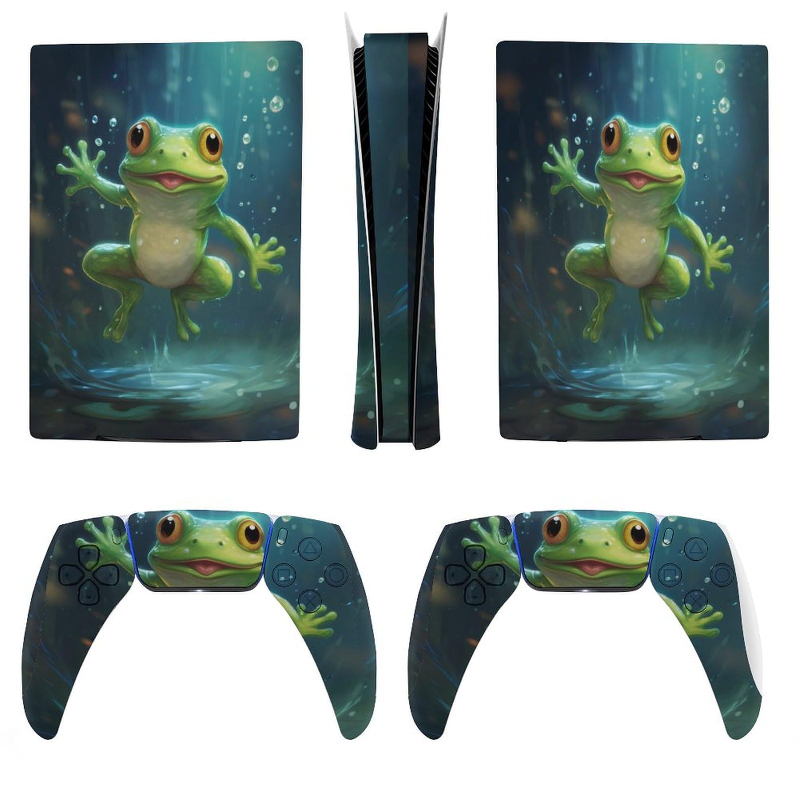 Underwater Frog for Model 5 Skin Accessories Cover Skins Anime Vinyl Cover Sticker Full Set for Model5 Digital