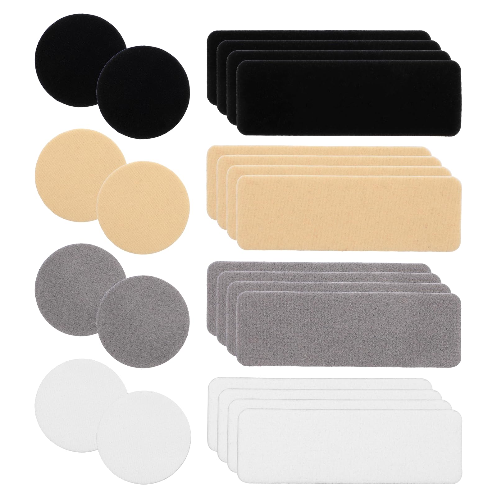 24 Stück Schuhflicken Für Löcher, Schuhe Ferse Reparatur Selbstklebende Sneaker Heel Repair Patch Schuhreparatur Sets Selbstklebendea Sneakers Reparatur Patches Klebeband Pads Für Sneaker High Heels