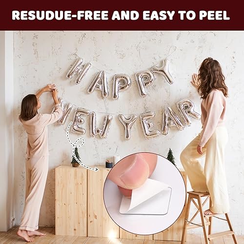 Miniatura 7 de 315 piezas de nano puntos adhesivos de doble cara de 0.5 pulgadas, nano cinta fina precortada con caja dispensadora de acrílico, masilla adhesiva