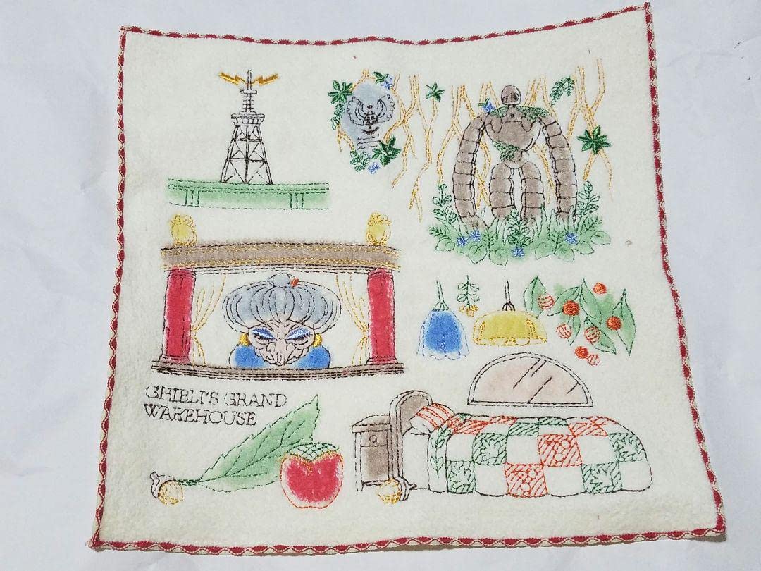 Amazon.co.jp: ジブリパーク ハンカチ タオル ジブリの大創庫 青春の丘