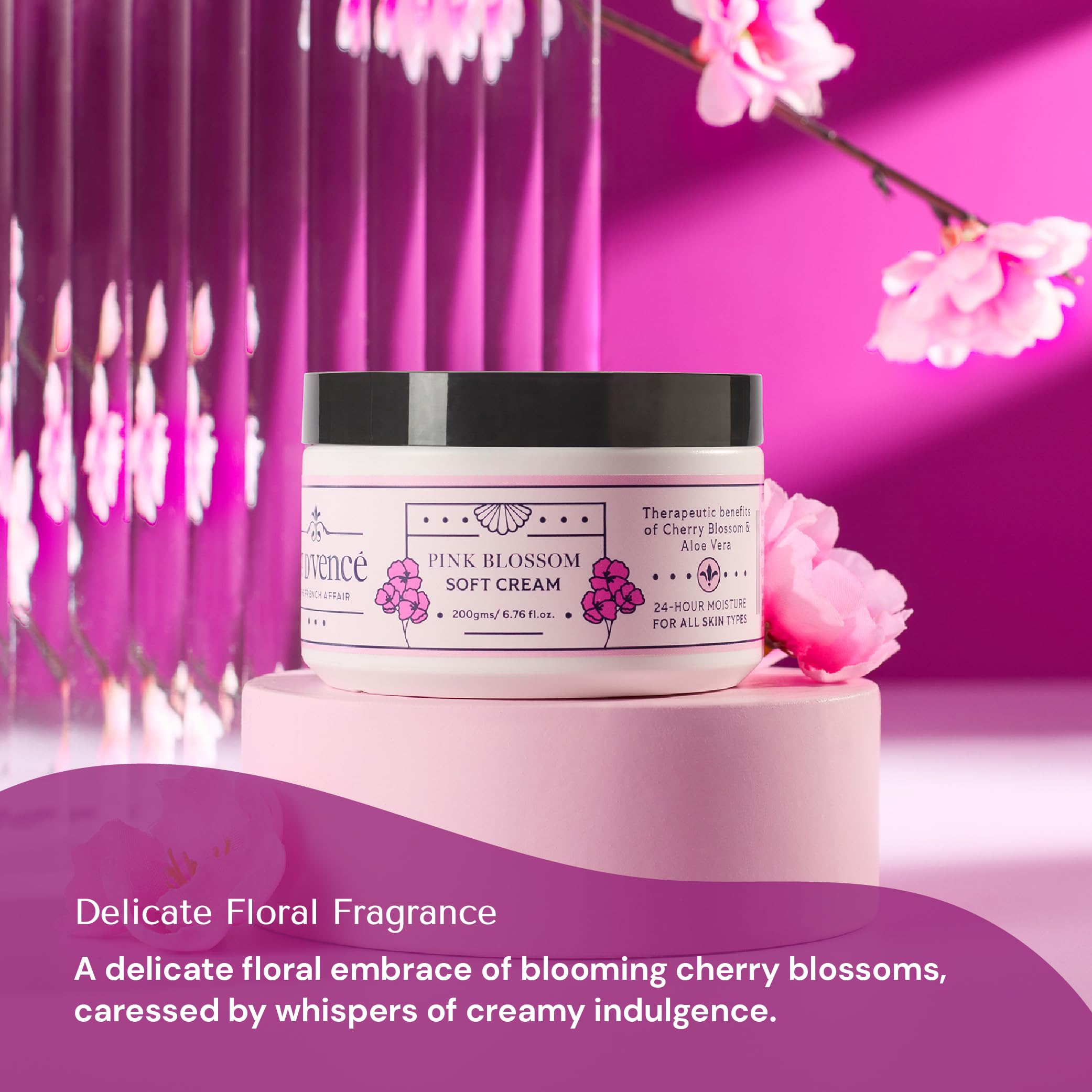 Buy ST. D'VENCÉ Pink Blossom Soft Moisturizing Cream With Cherry