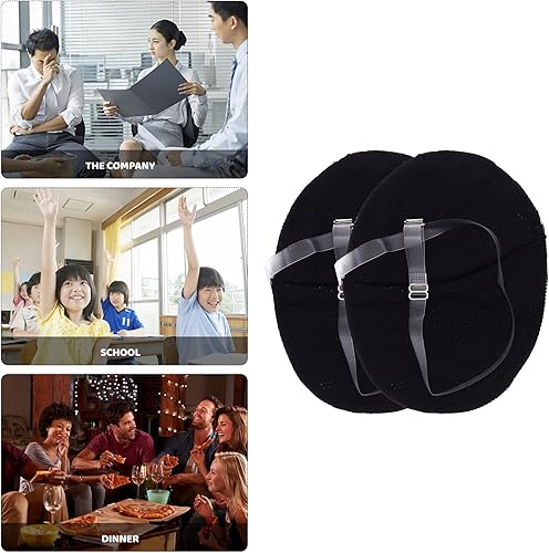 Miniatura 9 de Almohadillas protectoras para el sudor de las axilas, almohadilla absorbente para las axilas, protector de vestido, reutilizable, de algodón,