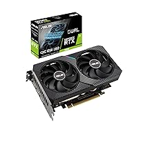 ASUS Dual NVIDIA GeForce RTX 3060 V2 OC Edition Scheda Grafica 12GB GDDR6 192-bit, PCIe 4.0, Ventole Axial-Tech, GPU NVIDIA Ampere, 1 HDMI 2.1, 3 DisplayPort 2.1, Nera, DUAL-RTX3060-O12G-V2