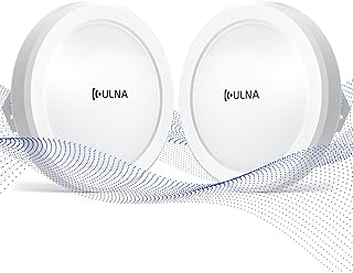 Wifi Bridge with Dual Gigabit Ports - 5KM/3.1Miles Long Range Wireless Bridge Point to Point Outdoor CPE for PtP/PtMP Transmission | 2×1000Mbps High Speed Extender for Barn/Office/Warehouse/Metal Shop