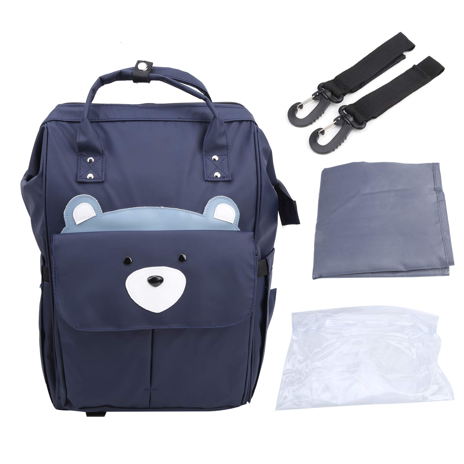 Bolsa de Pañales para Bebés, Mochila de Viaje Elegante Unisex, Bolsas para Pañales, Mochila para Bebés, Mochila Esencial para Recién Nacidos, Mochila con Asa, Mochila de Viaje