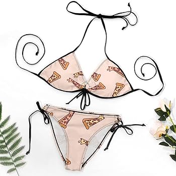 wickedweasel カラフルプリント柄トライアングルビキニ wickedweasel カラフルプリント柄トライアングルビキニ