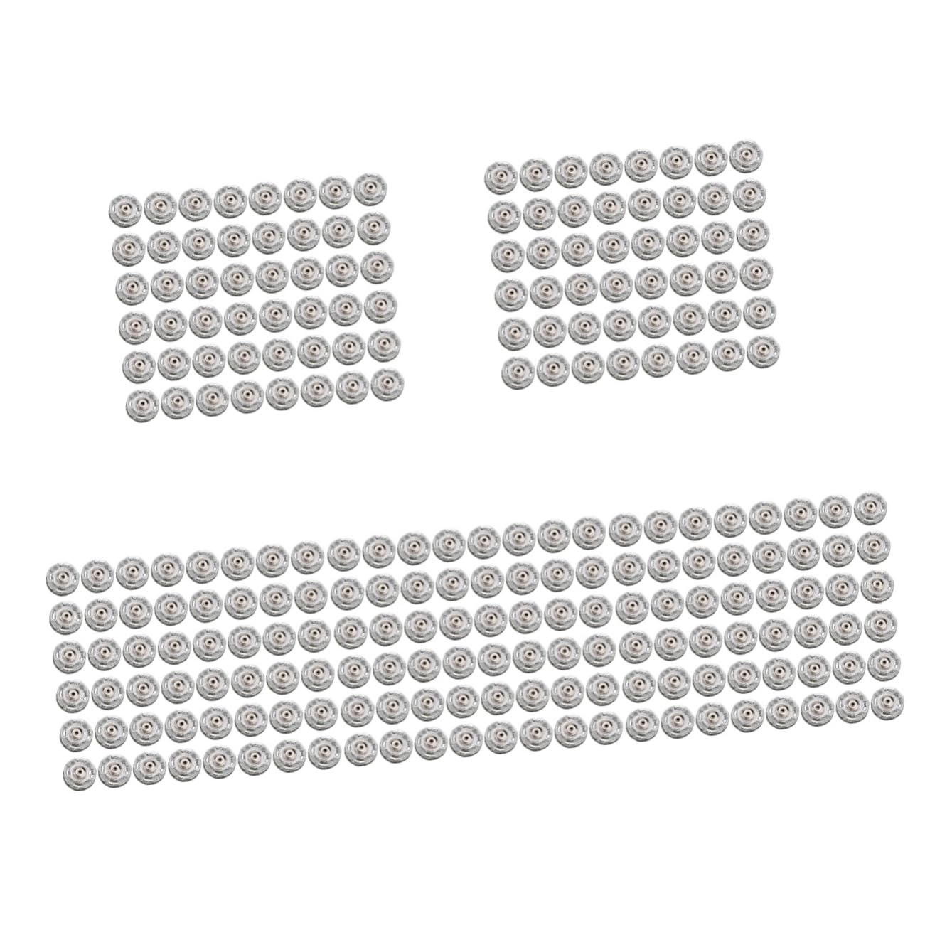 jojofuny 5 Series Botones De Bricolaje Botones A Presión Artesanía Coser Broches De Presión Llave De Coser De Vestir De Traje De Mujer Metal 50 Piezas X 5