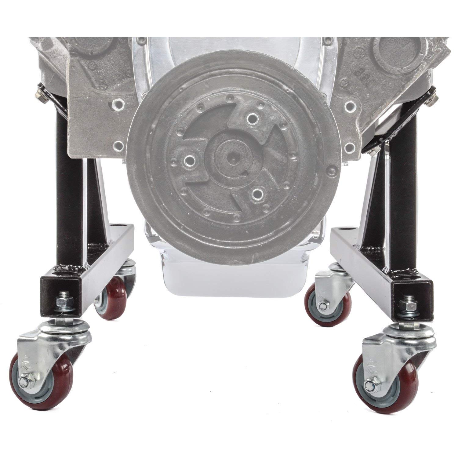 JEGS Heavy Duty Engine Stand TwoPiece Engine Cradle Design Fits