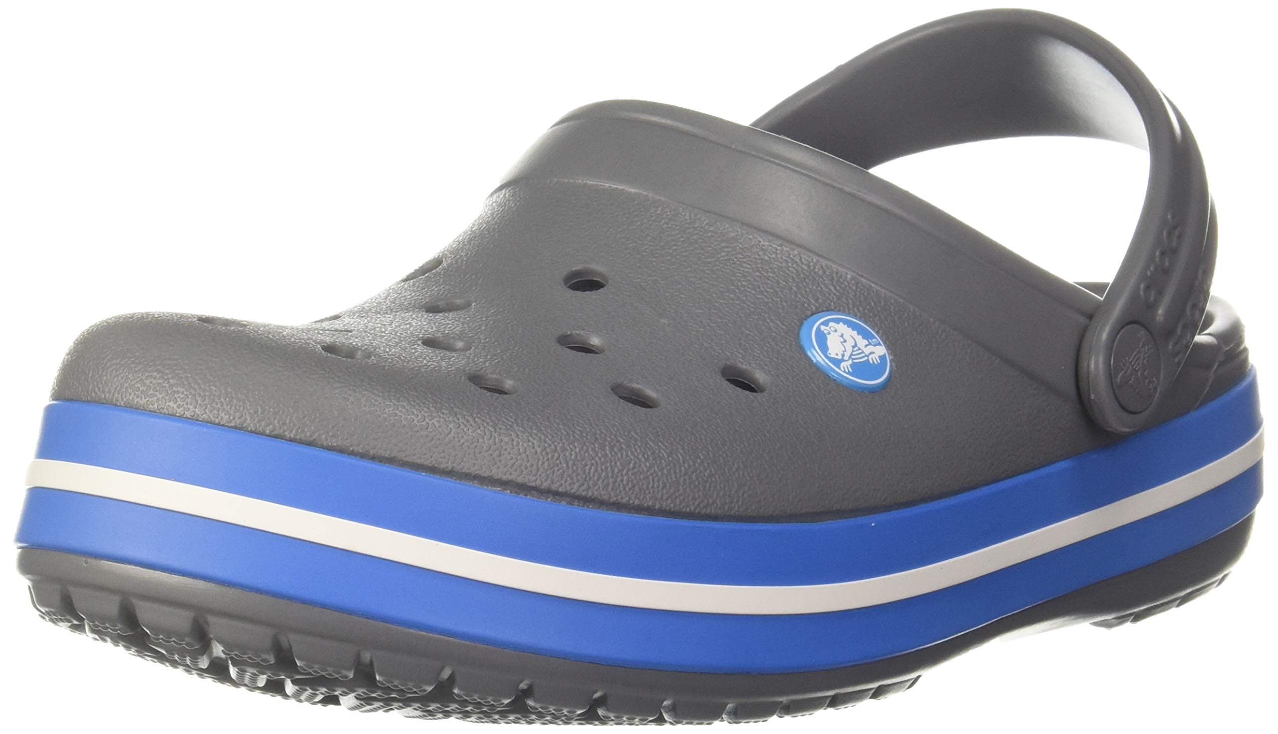 crocs Unisex Adult Crocband Charcoal/Ocean Clog-10 UK Men (M11) (11016-07W) (B074ZQ5H36) Amazon Price History, Amazon Price Tracker