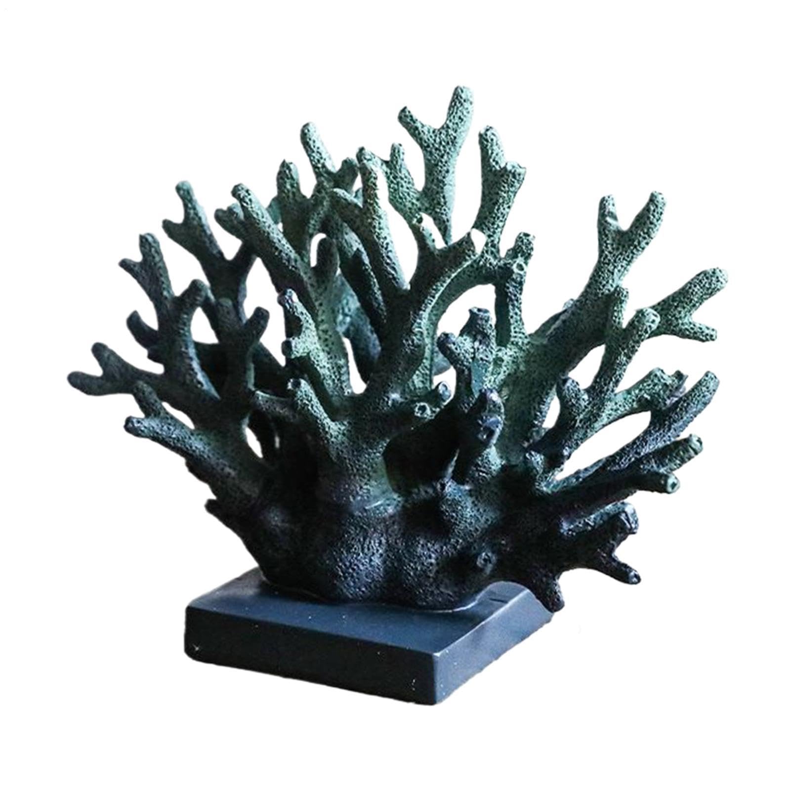 Statue de corail artificiel résine pour une déco mer sans entretien