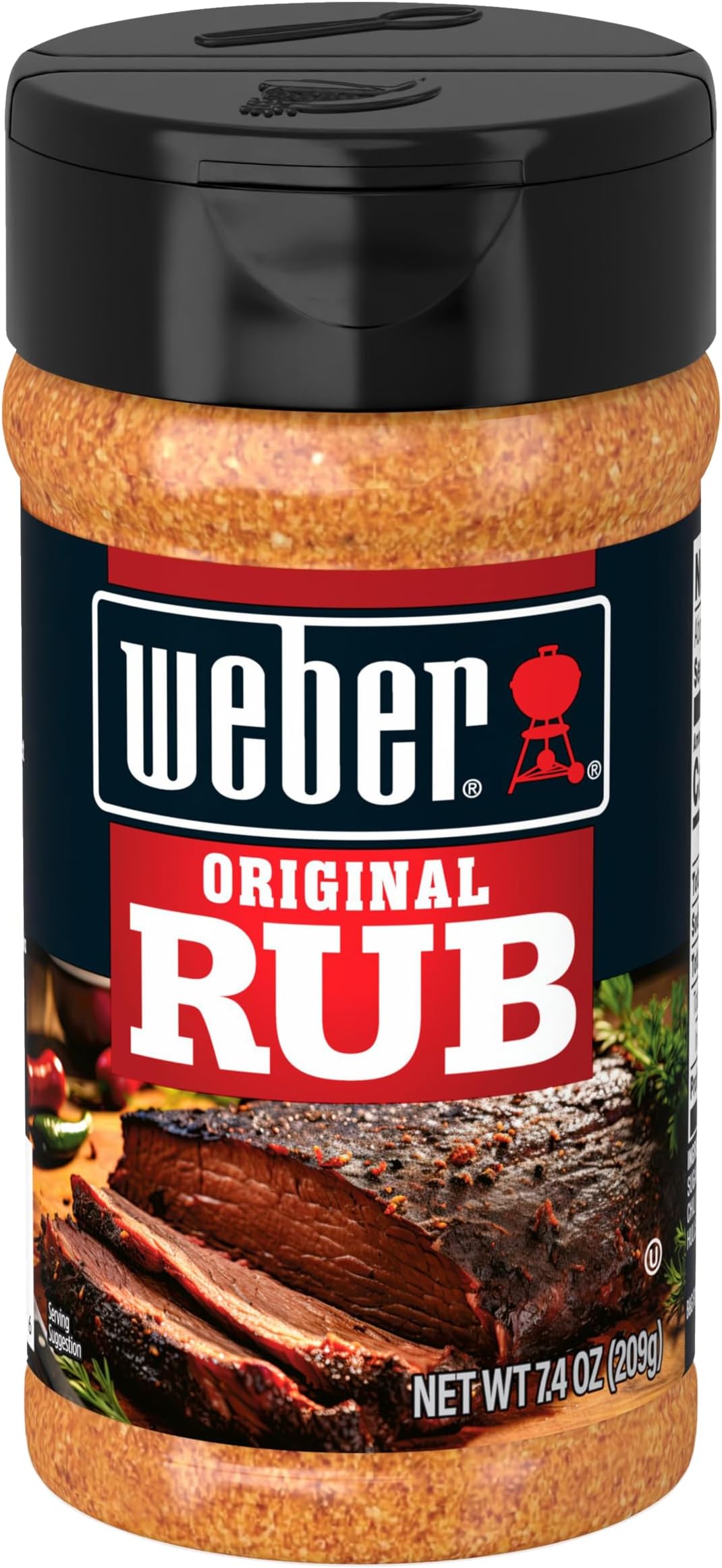 Original Rub, 7.4 Ounce Shaker