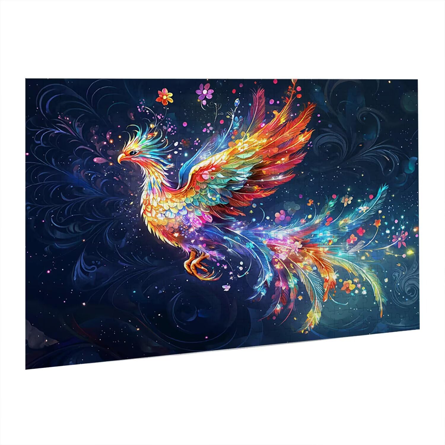 Jigsaw Puzzle, 2000 Pezzi Puzzle Classici, Colorato Puzzle Rilassamento Intelligence, Mpossibile Difficile Puzzle Impegnativo per Adulti Puzzle Gioco Familiare, Regalo per Amore Amico Phoenix fr0-1180