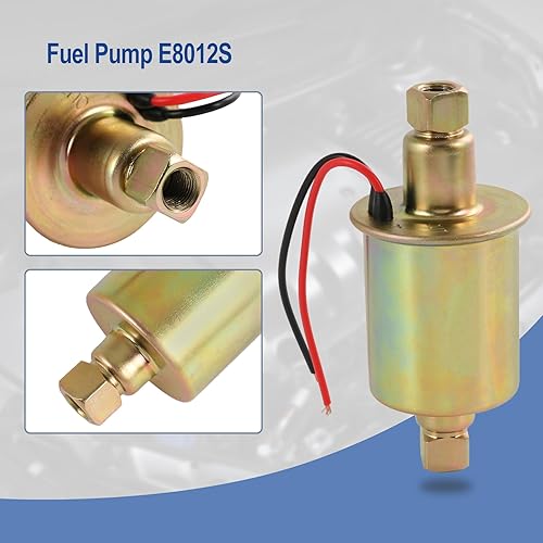 Miniatura 6 de Bomba de combustible eléctrica universal E8012S de baja presión 5-9 PSI 12V Transferencia en línea Diesel Bomba de combustible reemplazo para motor