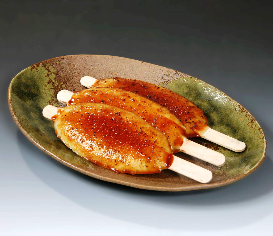 Amazon.co.jp: 焼目付 五平餅 3本袋入×3袋 ふるや : 食品・飲料・お酒