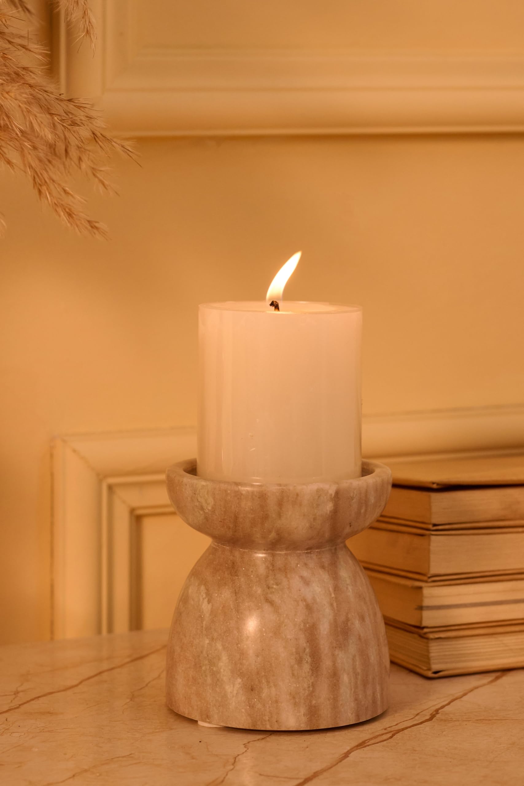 Karigari Living Candle Holder, Marble Candles Holders, Premium Candle Holders, Candles Stand, Lantern for Home, Home Decor, Lantern, Premium Stand-image-31