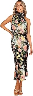 Women's Anabelle Halter Neck Midi Dress - Buy now
