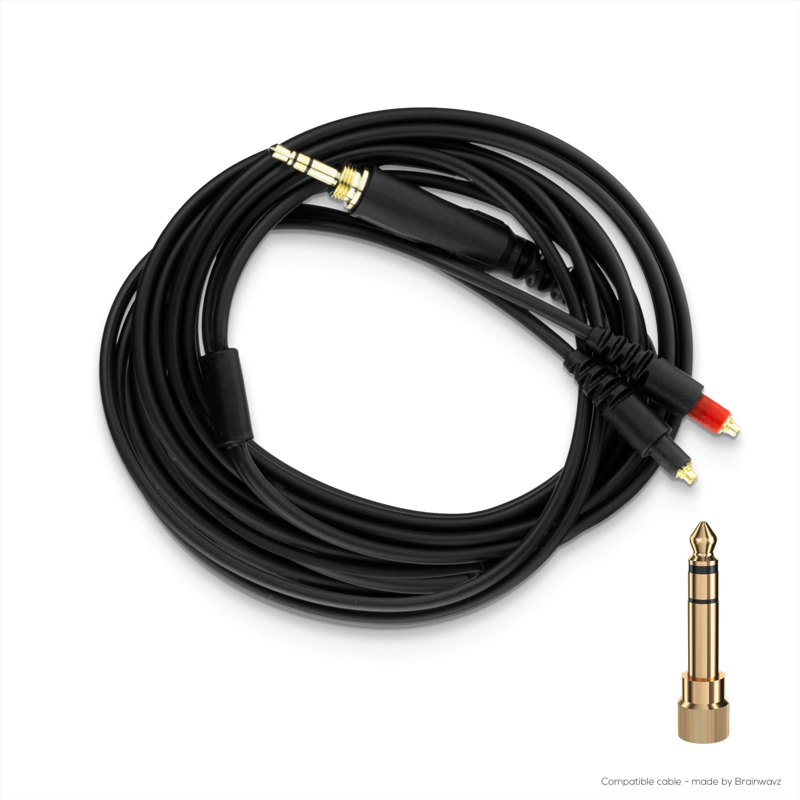 Amazon | BRAINWAVZ 交換用オーディオケーブル Shure SRH1440、SRH1540