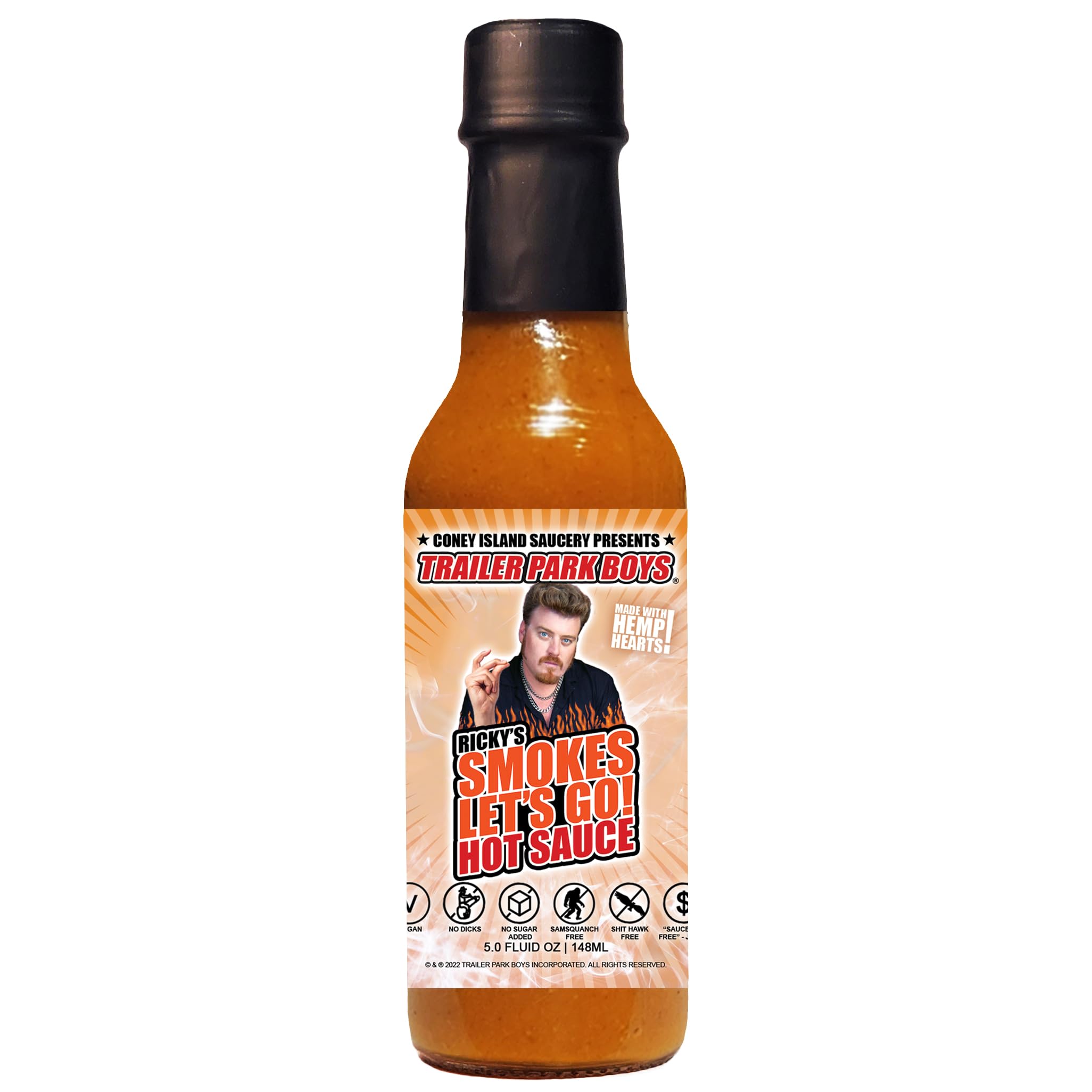 Trailer Park Boys - Ricky's Smokes Let's Go Hot Sauce
