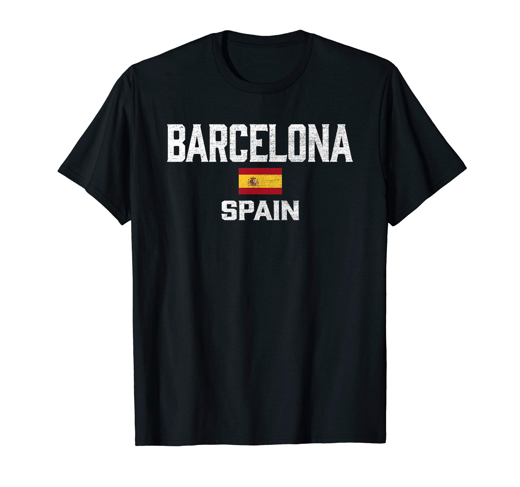 Barcelona Spain Jersey Barcelona Espana Vintage Souvenir T-Shirt