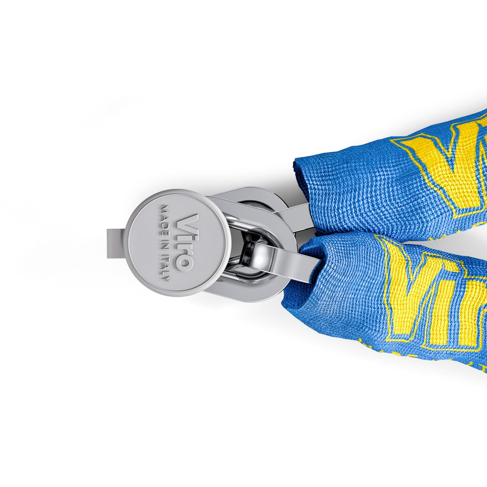 Viro | Catena Moto e Scooter 120 cm, con Lucchetto Moto Totem, Anticorrosione, Anti-scasso e Antitrapano