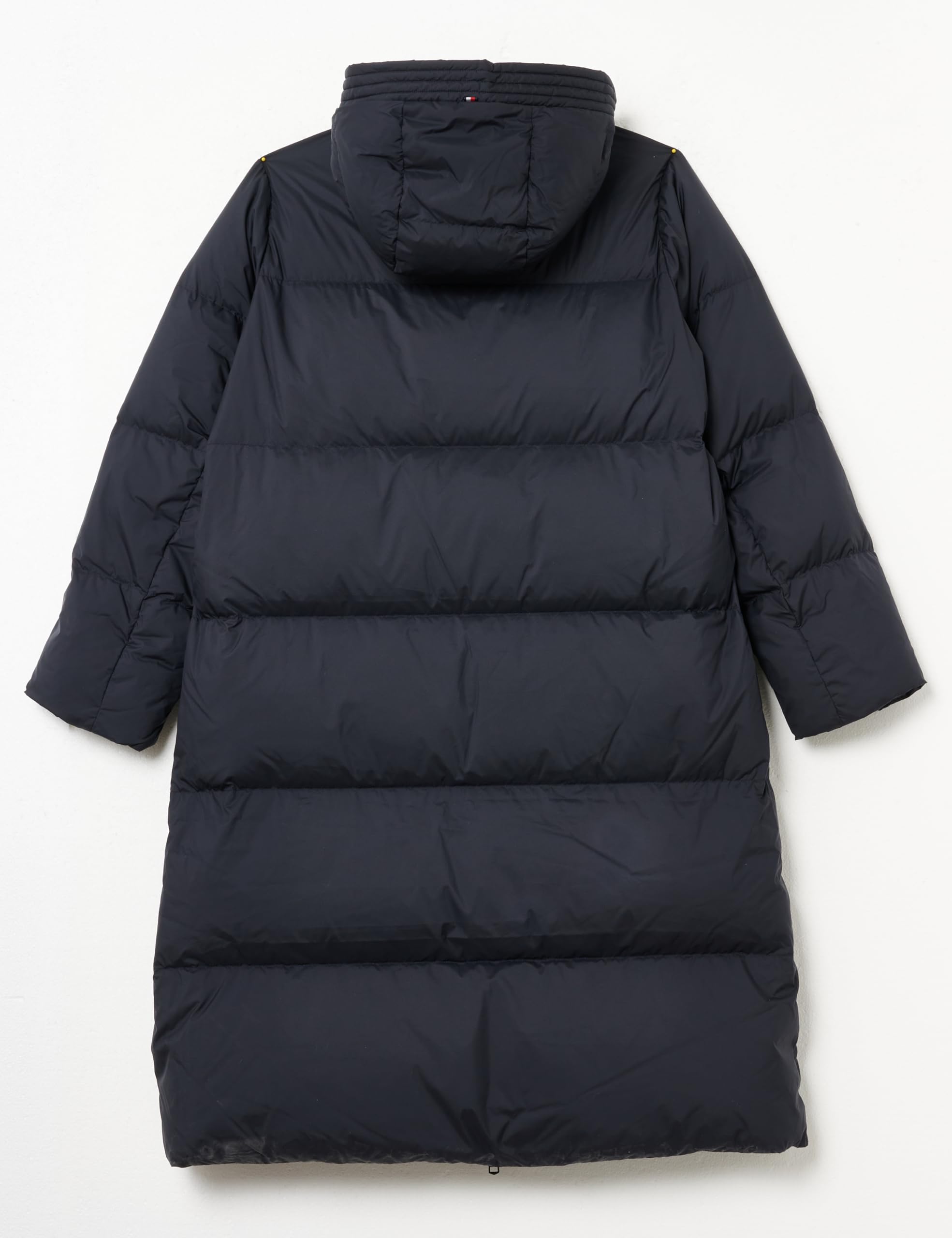 Tommy Hilfiger Damski płaszcz CRV CASUAL HW DOWN Z KAPTUREM WW0WW44233 Puffer Coat Desert Sky, 46, Niebieski (pustynne niebo), 72