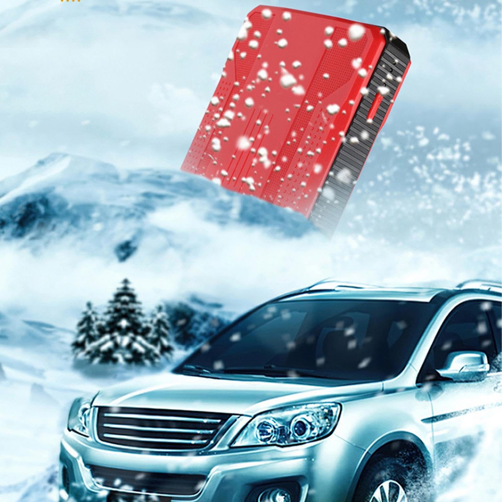 Arrancador de batería para Coche,20000mAh 12V Batería Booster Pack | Inflador de neumáticos Digital | Paquete de Refuerzo de batería de Coche, Cargador de Banco de energía portátil
