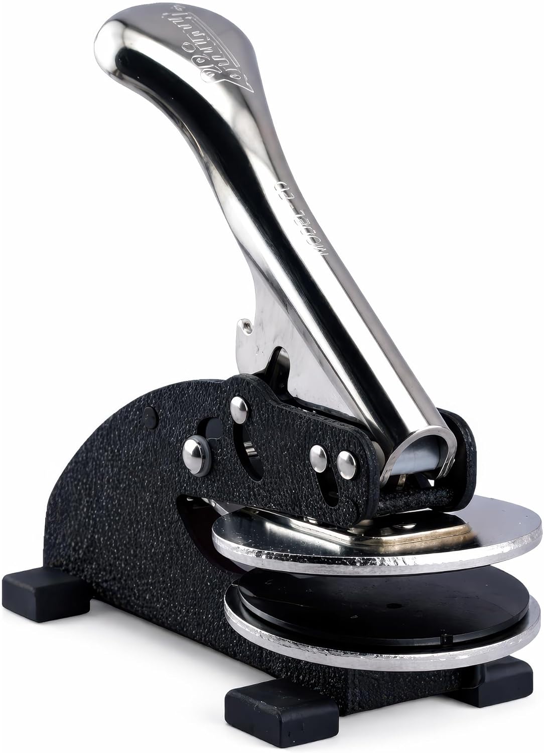 Shiny Custom Logo Desk Embosser Seal (Desktop Base-No Insert)