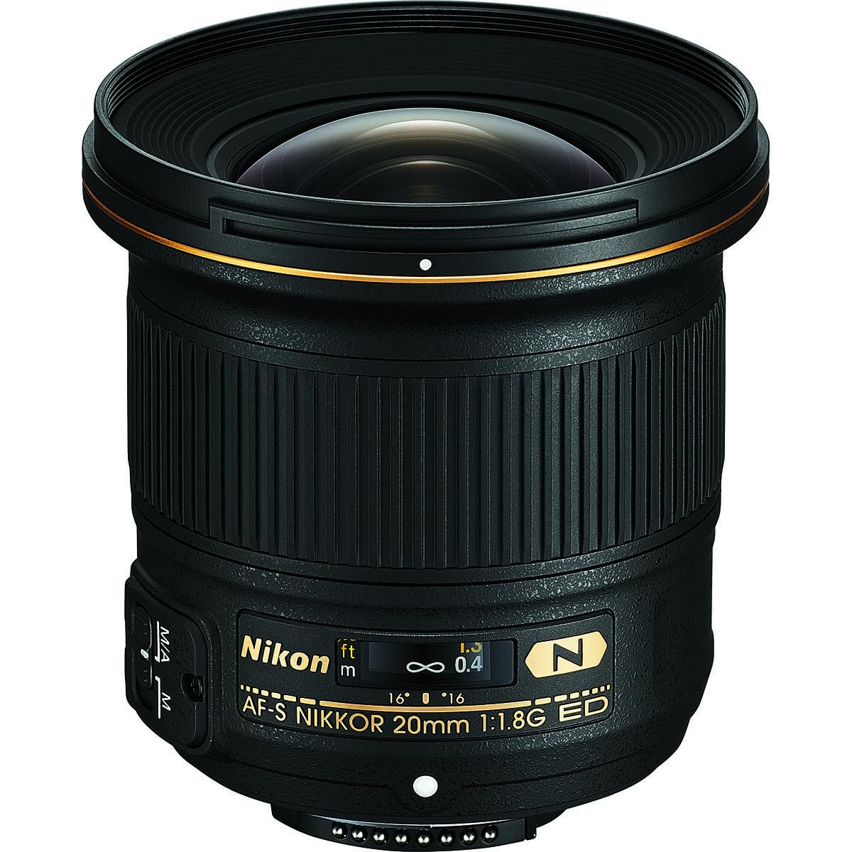 Nikon AF-S NIKKOR 20mm f/1.8G ED レンズ Nikon AF-S FX NIKKOR 20mm f/1.8G ED Fixed Lens with Auto Focus for