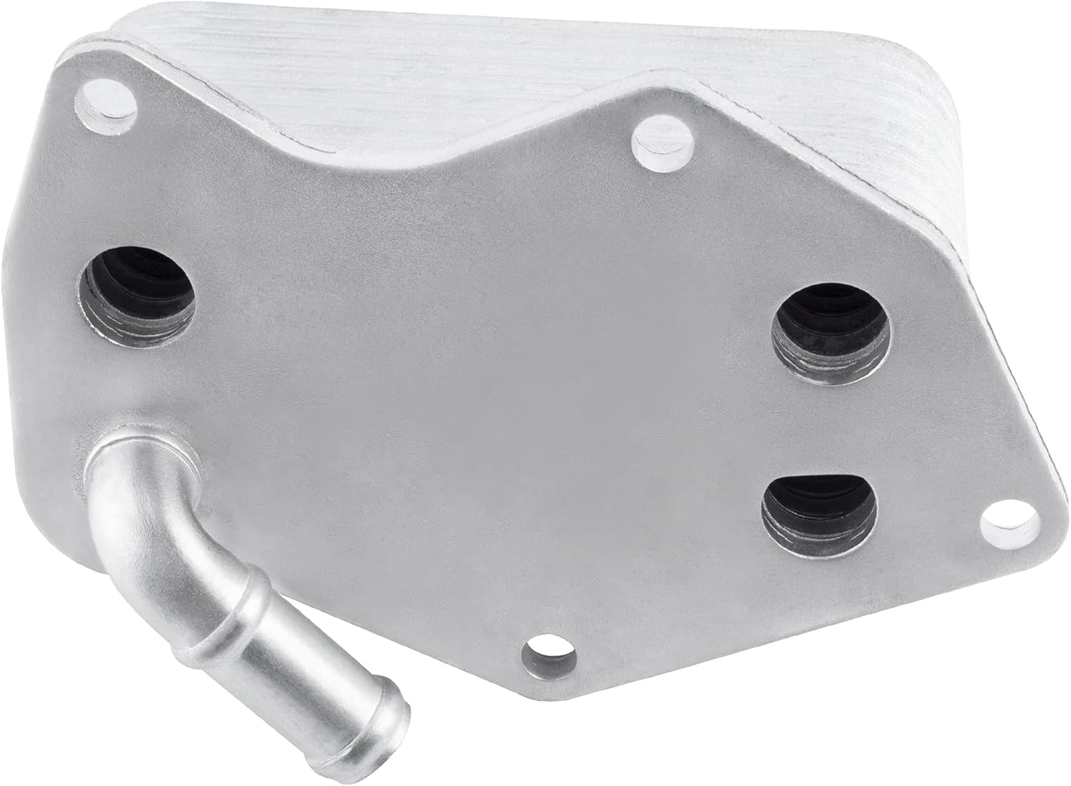 BOXI 07K117021C Engine Oil Cooler Fit for Volkswagen 2006 2007 2008 2009 2010 2011 2012 2013 2014 VW Beetle Golf Jetta Passat Rabbit 2.5L (Replace # 07K117021B, 07K 117 021 C, 07K 117 021 B)